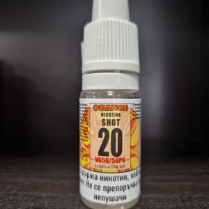 Шот с никотинови соли 50PG/50VG 20мг/10мл by ORANGE
